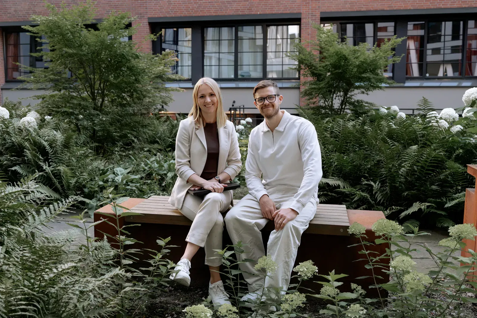 Vivian Lohse und Lennart Heinrichs, die Gründer von Bravo Zulu